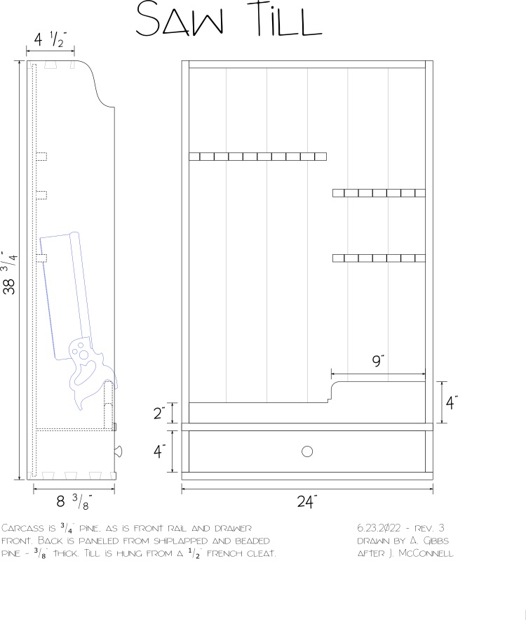 Preview for Saw Till Drawing