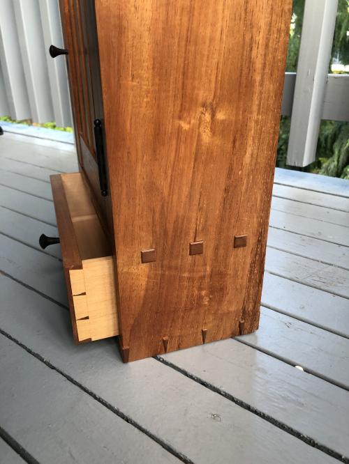 Koa Wall Cabinet