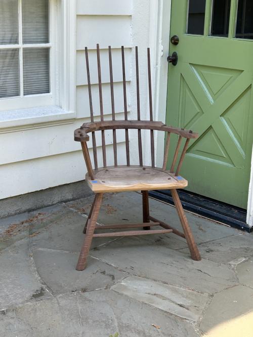 Walnut Stick Chair